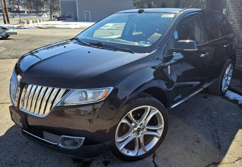 2013 Lincoln MKX for sale at SUPERIOR MOTORSPORT INC. in New Castle PA