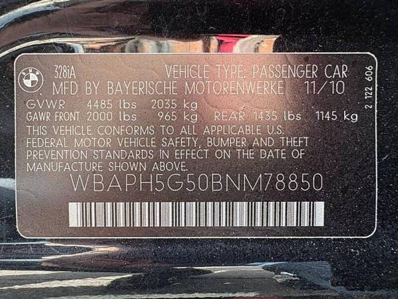 2011 BMW 3 Series 328i