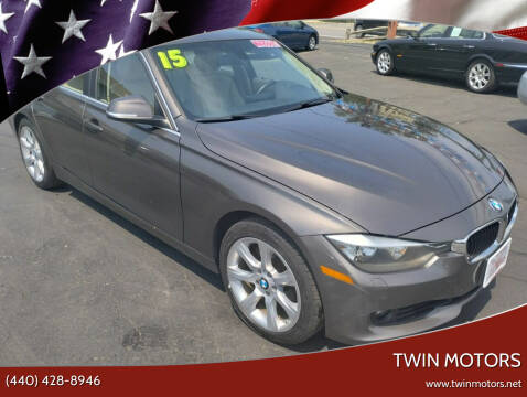 2015 BMW 3 Series for sale at TWIN MOTORS in Madison OH