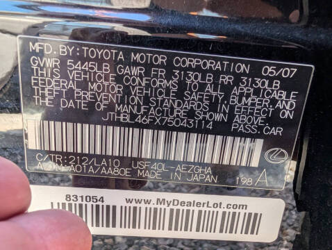 2007 Lexus LS 460