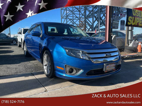 2012 Ford Fusion for sale at Zack & Auto Sales LLC in Staten Island NY