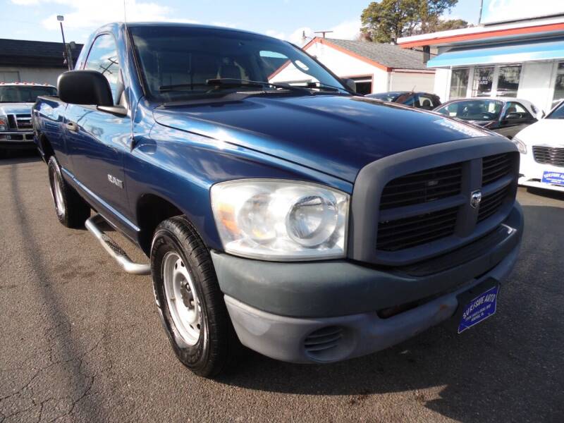2008 Dodge Ram 1500 for sale at Surfside Auto Company in Norfolk VA