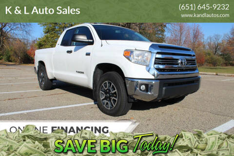 2017 Toyota Tundra for sale at K & L Auto Sales in Saint Paul MN