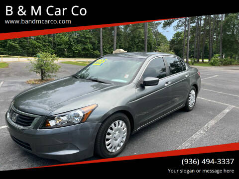 2010 Honda Accord for sale at B & M Car Co in Conroe TX