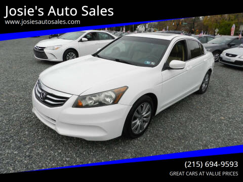 2012 Honda Accord for sale at Josie's Auto Sales in Gilbertsville PA