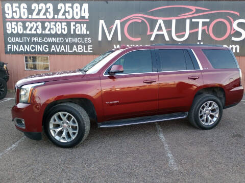 2016 GMC Yukon for sale at MC Autos LLC in Pharr TX