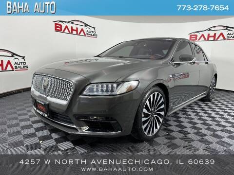 2019 Lincoln Continental for sale at Baha Auto Sales in Chicago IL