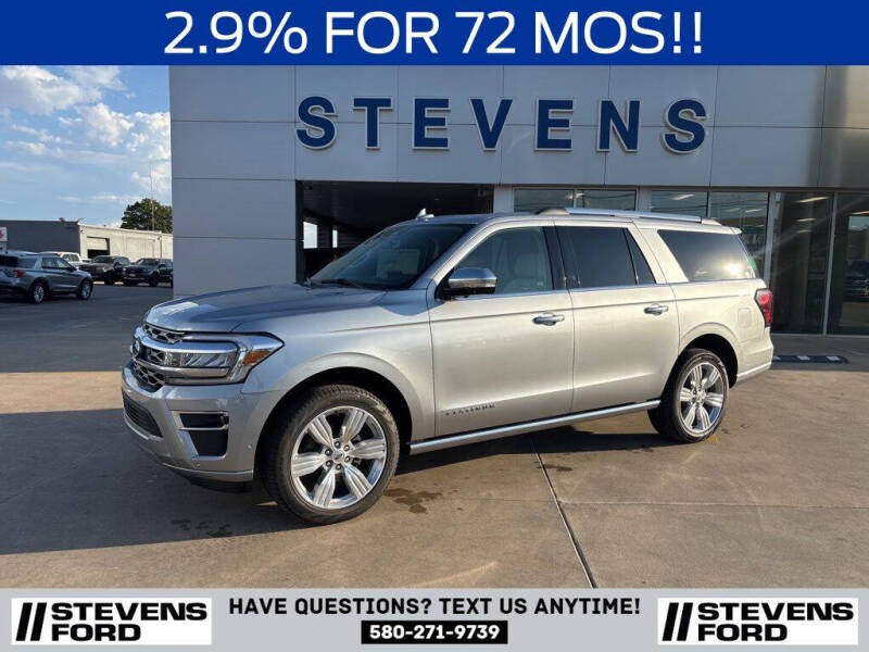 2024 Ford Expedition MAX for sale at STEVENS FORD in Enid OK