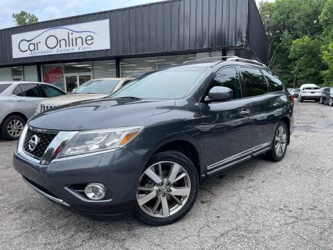 2014 Nissan Pathfinder for sale at Car Online in Roswell GA