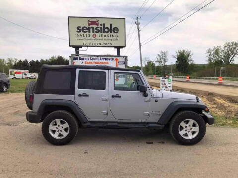 2015 Jeep Wrangler Unlimited for sale at Sensible Sales & Leasing in Fredonia NY