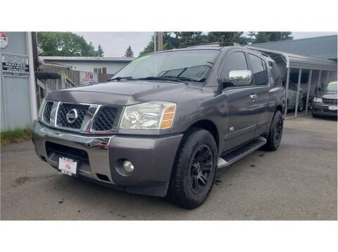 2005 Nissan Armada for sale at H5 AUTO SALES INC in Federal Way WA