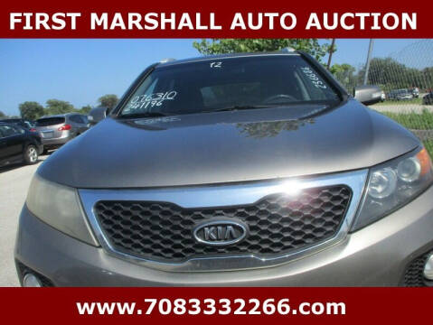2012 Kia Sorento for sale at First Marshall Auto Auction in Harvey IL