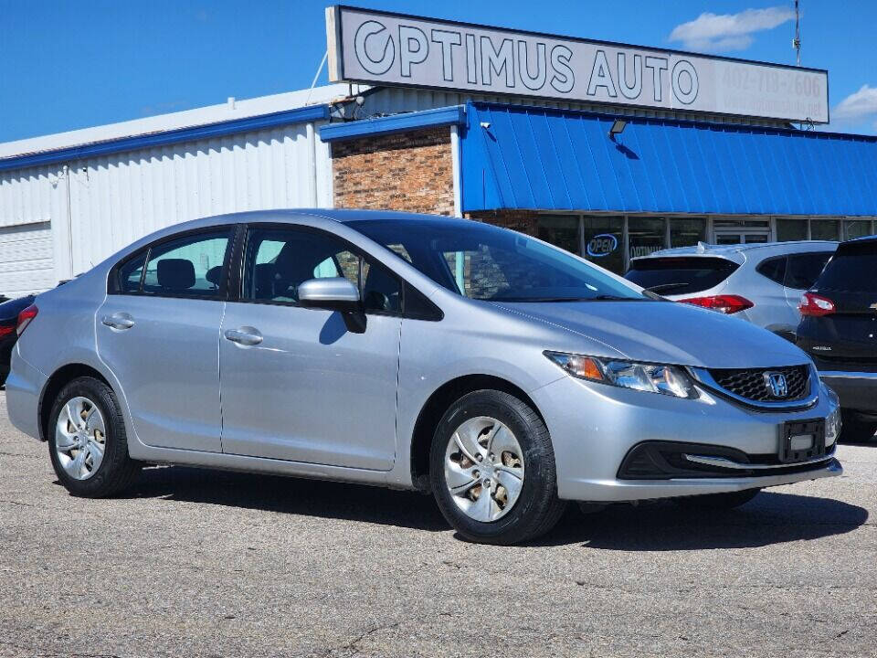 2015 Honda Civic for sale at Optimus Auto in Omaha, NE