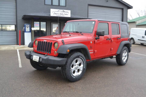 2010 Jeep Wrangler Unlimited for sale at Dave's Auto Sales in Hutchinson MN