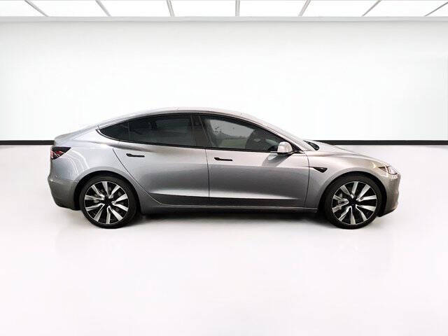 STEALTH GREY METALLIC 2025 Tesla Model 3 Long Range AWD Long Range 4dr Fastback 24