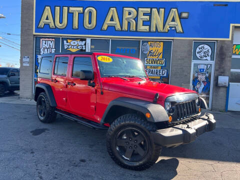 2018 Jeep Wrangler JK Unlimited for sale at Auto Arena in Fairfield OH