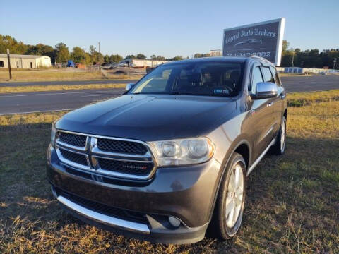 2013 Dodge Durango for sale at LEGEND AUTO BROKERS in Pelzer SC