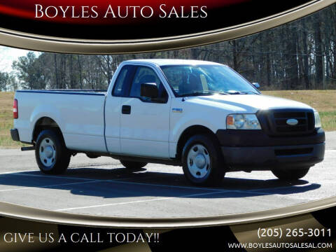 2007 Ford F-150 for sale at Boyles Auto Sales in Jasper AL