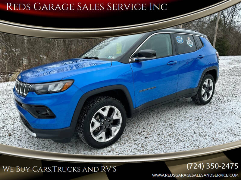 2022 Jeep Compass for sale at Reds Garage Sales Service Inc in Bentleyville PA