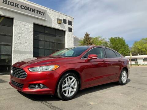 2014 Ford Fusion for sale at High Country Motor Co in Lindon UT