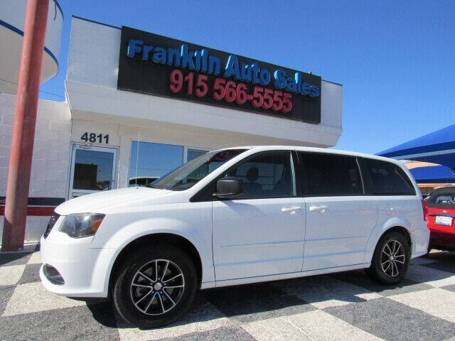 2015 Dodge Grand Caravan for sale at Franklin Auto Sales in El Paso TX