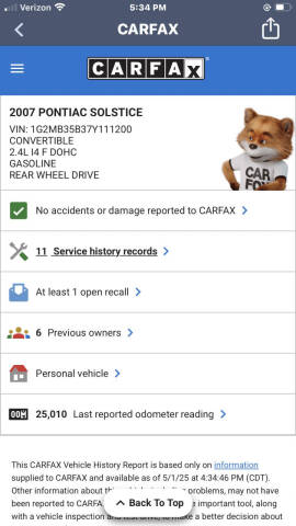 2007 Pontiac Solstice