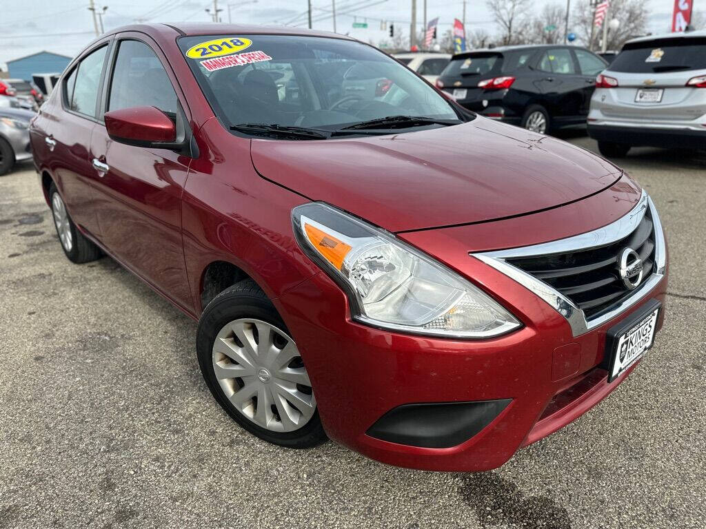 2018 Nissan Versa for sale at Kings Motors in Dayton, OH