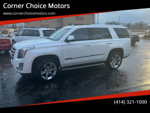 2017 Cadillac Escalade for sale at Corner Choice Motors in West Allis WI