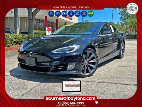 2016 Tesla Model S for sale at Bourne's Auto Center in Daytona Beach FL