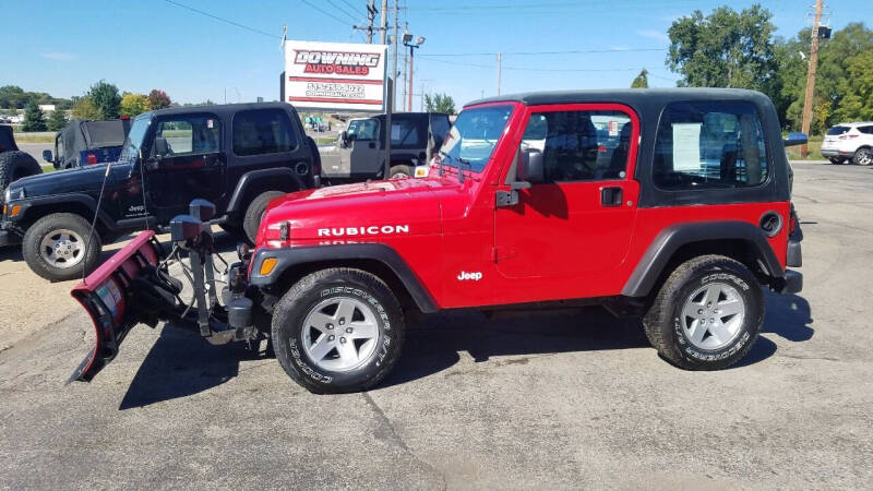 2003 Jeep Wrangler for sale at Downing Auto Sales in Des Moines IA