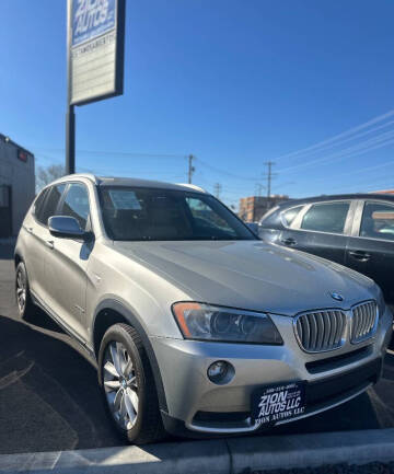 2013 BMW X3 for sale at Zion Autos LLC in Pasco WA