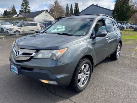 2007 Acura MDX for sale at ALPINE MOTORS in Milwaukie OR