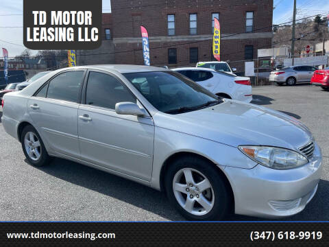 2005 Toyota Camry for sale at TD MOTOR LEASING LLC in Staten Island NY