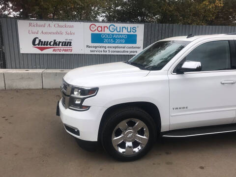 2015 Chevrolet Tahoe for sale at Chuckran Auto Parts Inc in Bridgewater MA