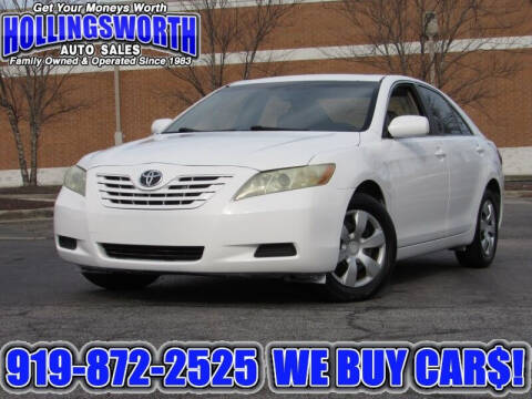 2008 Toyota Camry for sale at Hollingsworth Auto Sales in Raleigh NC