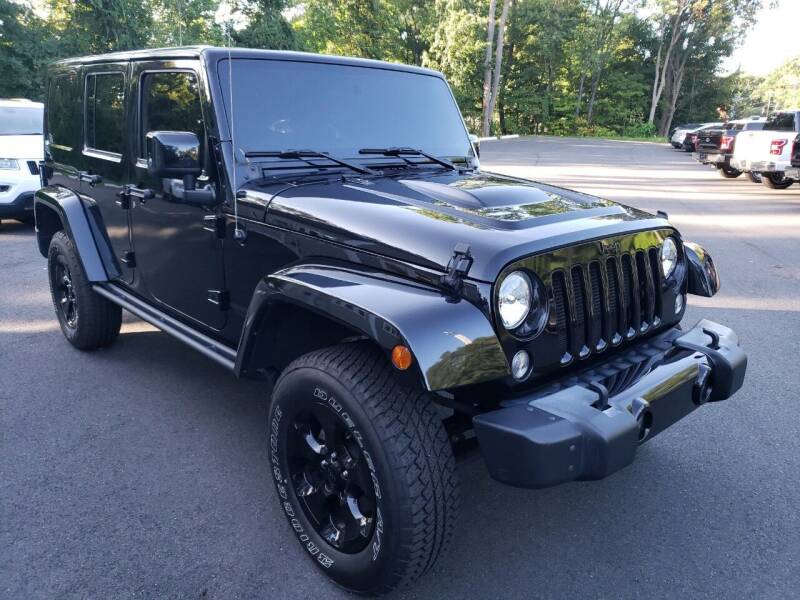 2015 Jeep Wrangler Unlimited for sale at KLC AUTO SALES in Agawam MA