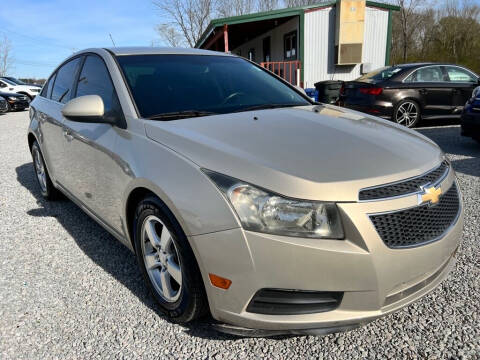 2012 Chevrolet Cruze for sale at Tennessee Car Pros LLC in Jackson TN
