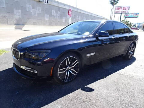 2015 BMW 7 Series for sale at DONNY MILLS AUTO SALES in Largo FL