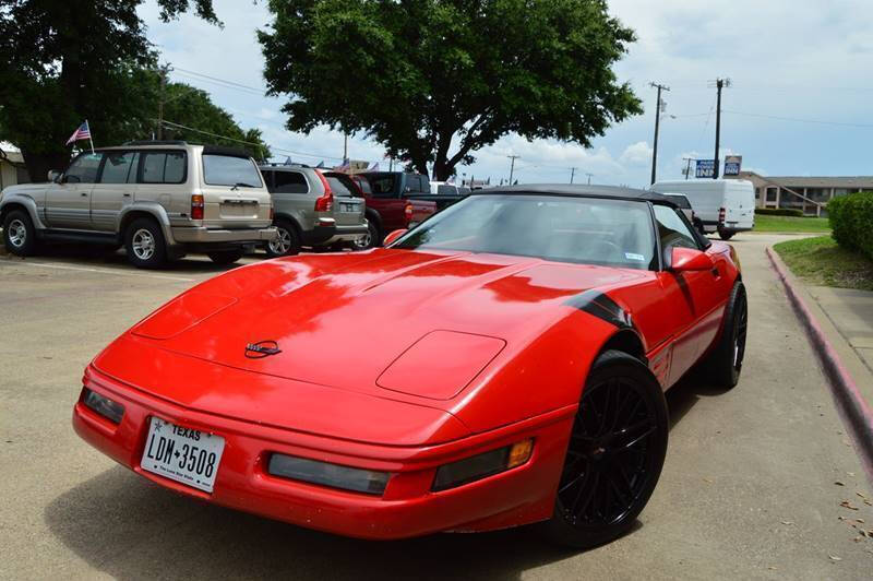 1992 Chevrolet Corvette for sale at E-Auto Groups in Dallas TX