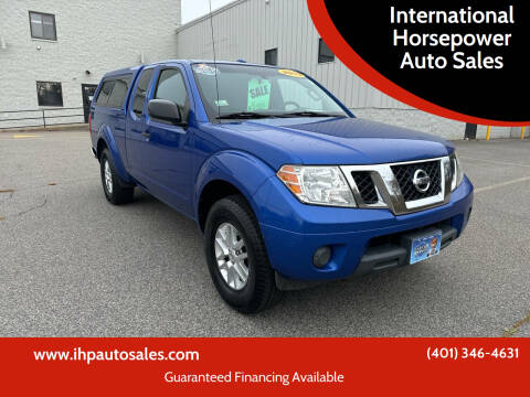 2015 Nissan Frontier for sale at International Horsepower Auto Sales in Warwick RI