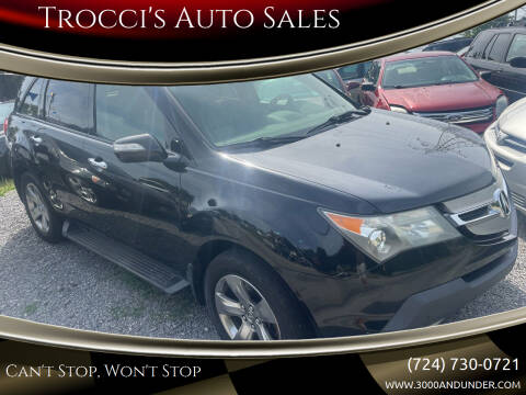 2007 Acura MDX for sale at Trocci's Auto Sales in West Pittsburg PA