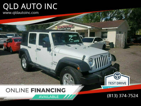 2015 Jeep Wrangler Unlimited for sale at QLD AUTO INC in Tampa FL