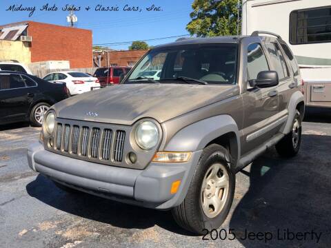 2005 Jeep Liberty for sale at MIDWAY AUTO SALES & CLASSIC CARS INC in Fort Smith AR