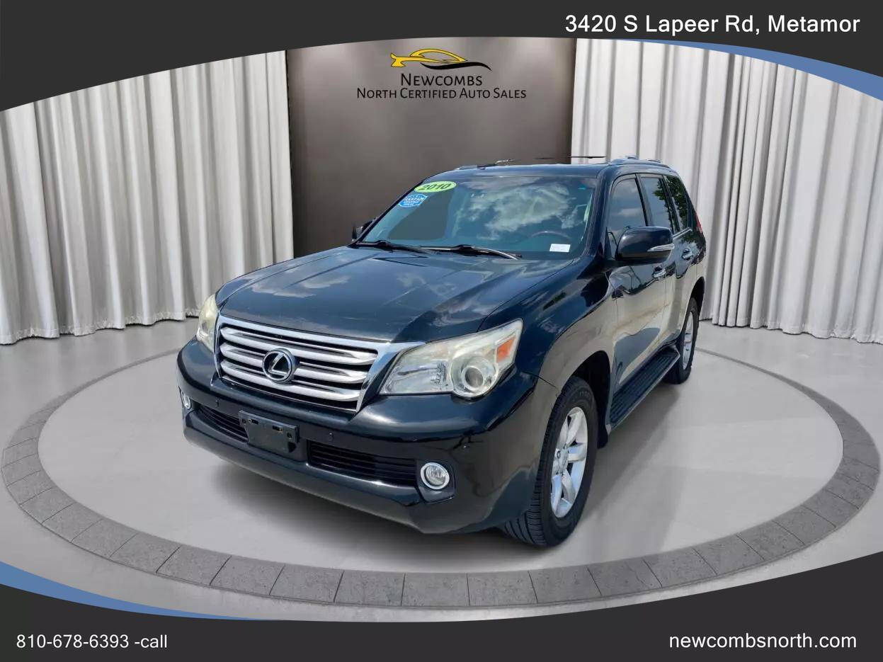 2010 Lexus GX 460 for sale at Newcombs North Certified Auto Sales in Metamora, MI