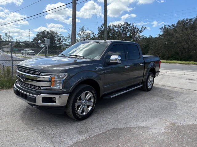 2018 Ford F-150 for sale at Hobgood Auto Sales in Land O Lakes, FL