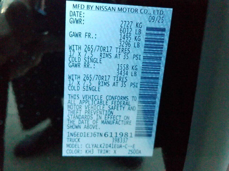 2026 Nissan Frontier PRO-X