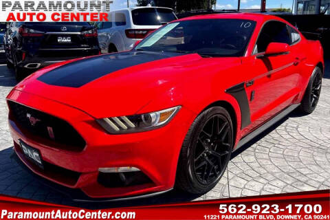 2017 Ford Mustang for sale at PARAMOUNT AUTO CENTER in Downey CA