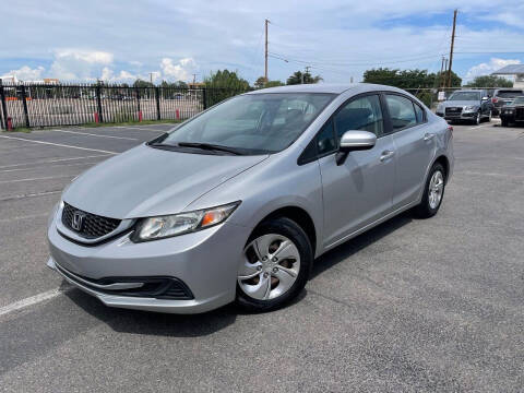 2015 Honda Civic for sale at GREAT CHOICE AUTO SALES LLP in Albuquerque NM