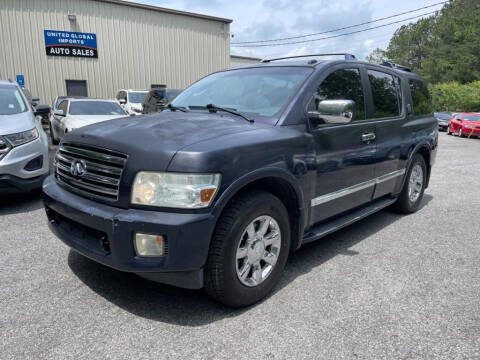 2007 Infiniti QX56 for sale at United Global Imports LLC in Cumming GA