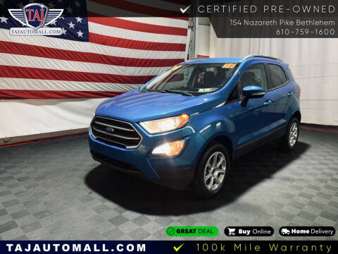 2018 Ford EcoSport for sale at Taj Auto Mall in Bethlehem PA